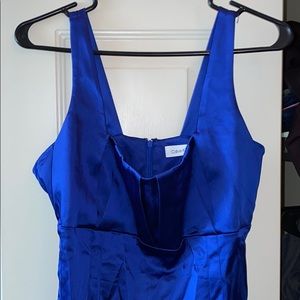Satin Calvin Klein dress